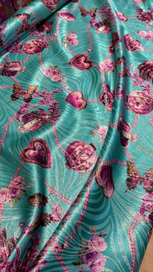 Italian silk Lame