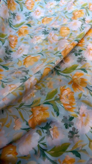 Silk crepe Korea pure 100%