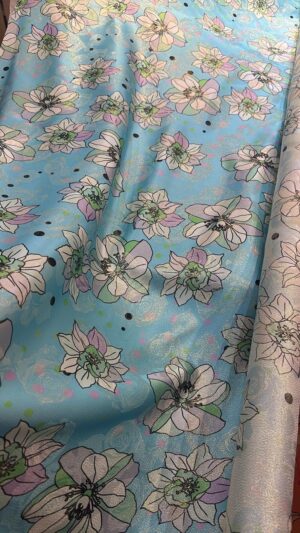 Italian silk Lame
