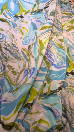 Silk crepe Korea pure 100%