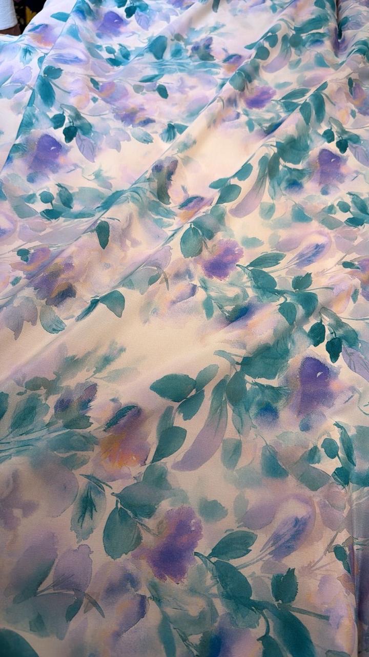 Silk crepe Korea pure 100%