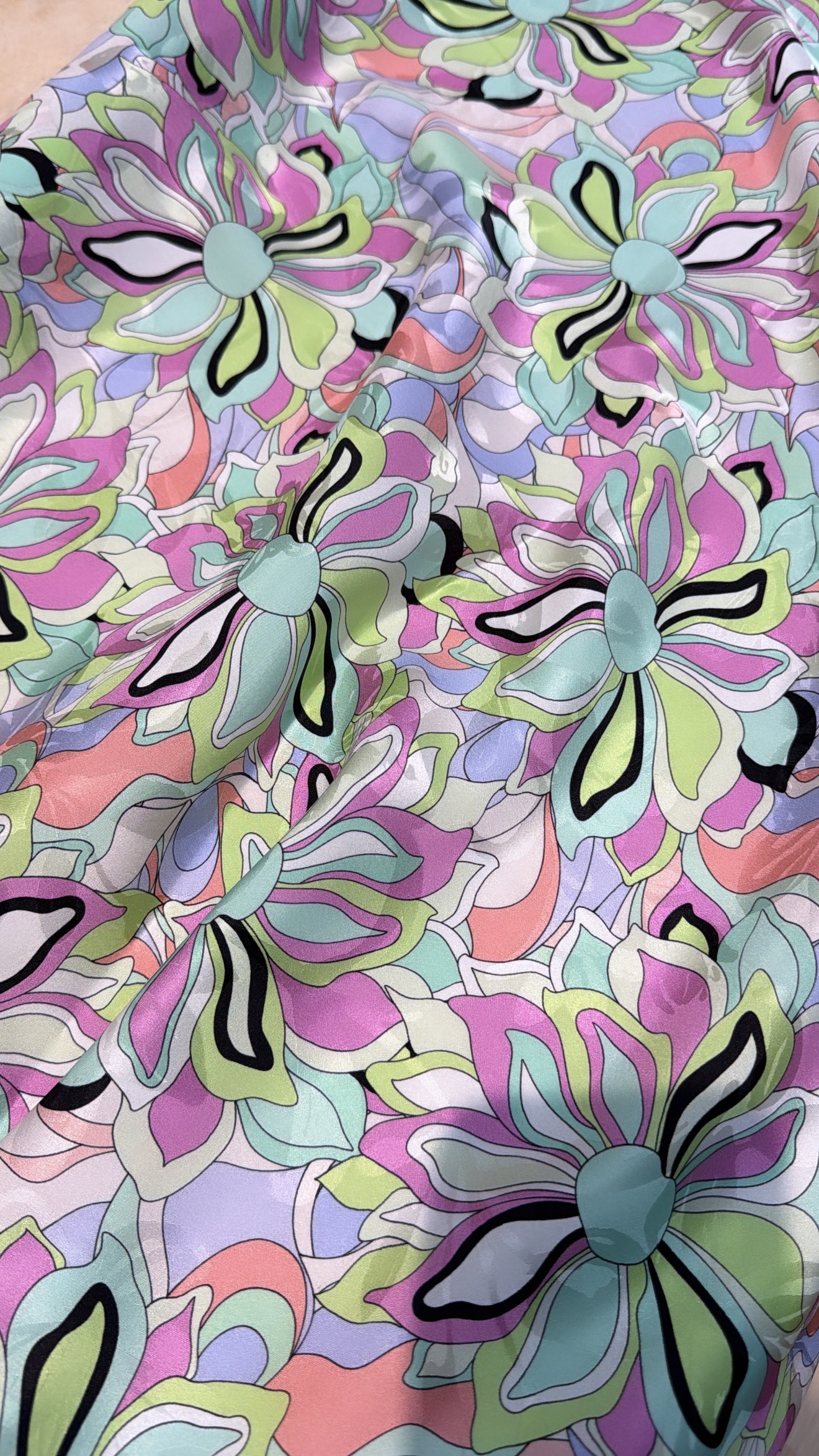 Italian silk jacquard