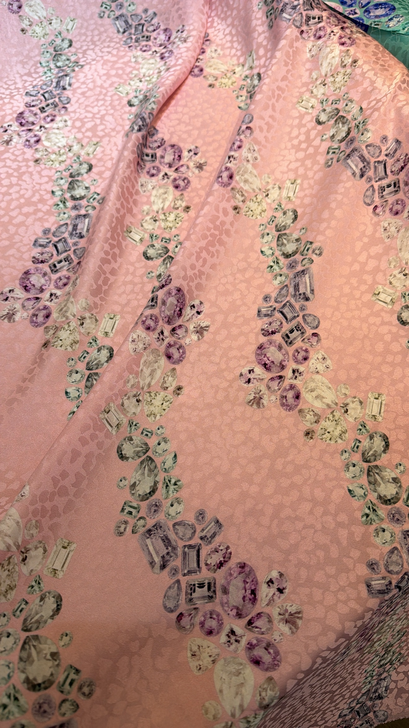 Italian silk jacquard
