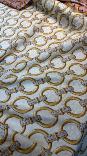 Italian silk jacquard
