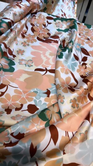 Pure silk satin SOLVANI