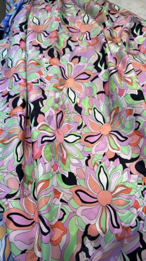 Italian silk jacquard