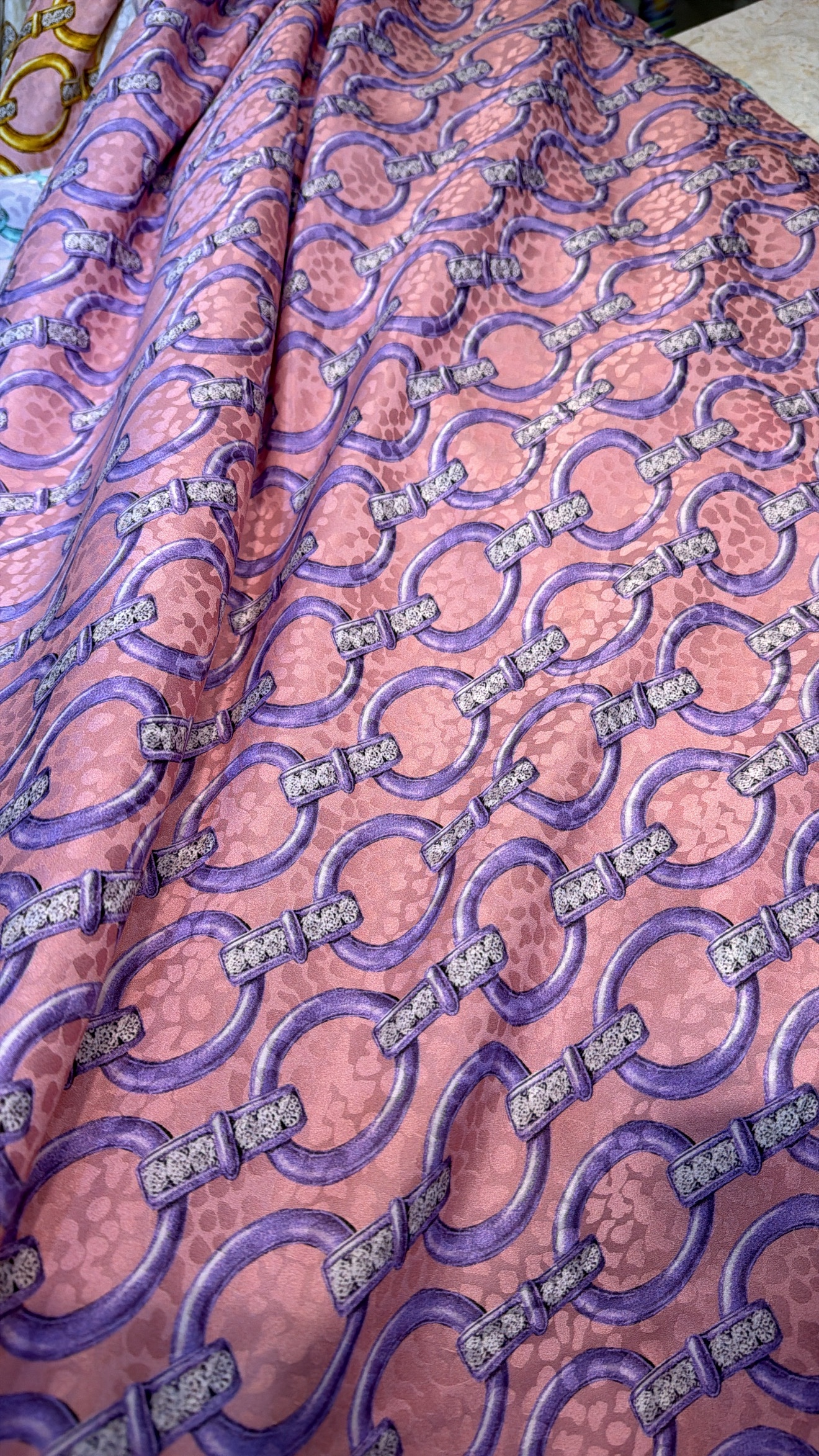 Italian silk jacquard