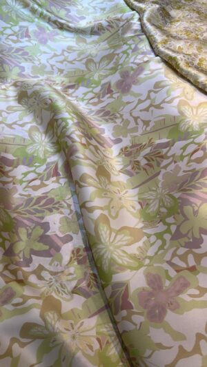 Pure silk satin SOLVANI