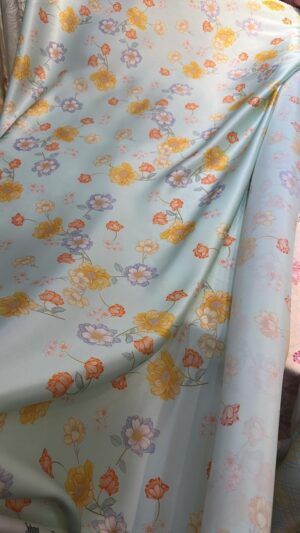 Pure silk satin SOLVANI