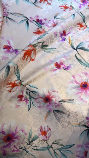 Italian silk jacquard