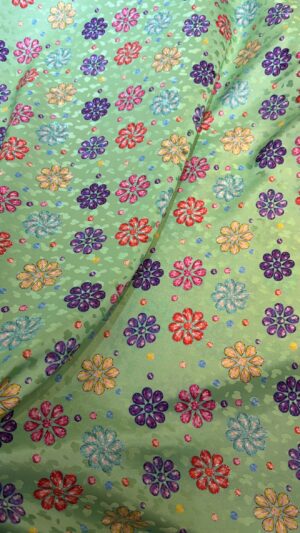 Italian silk jacquard