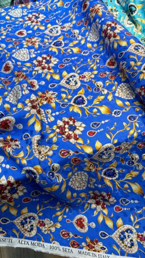 Italian silk jacquard