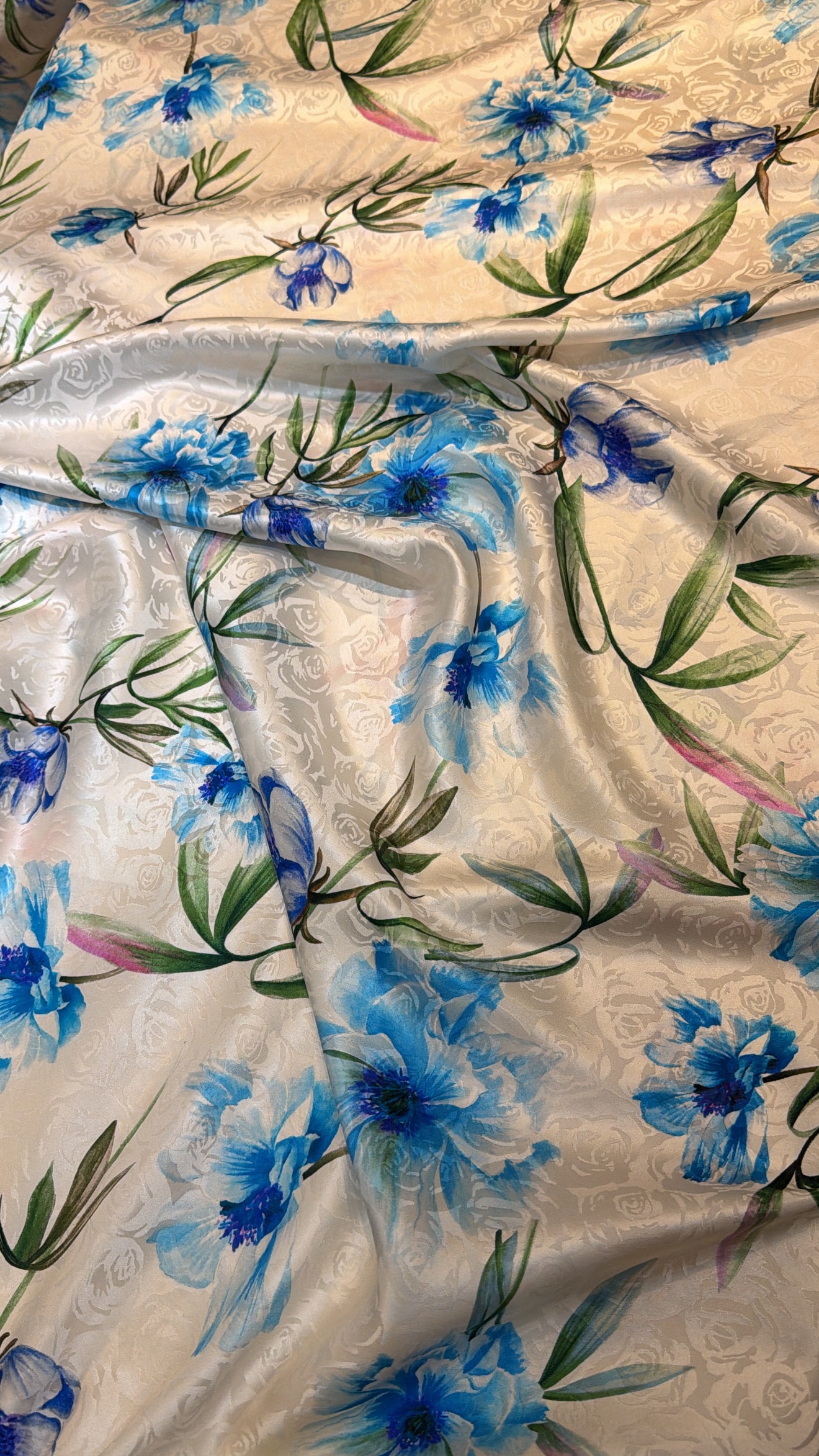 Italian silk jacquard