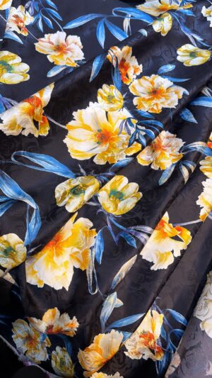 Italian silk jacquard