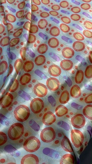 Italian silk lame