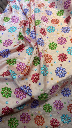 Italian silk jacquard