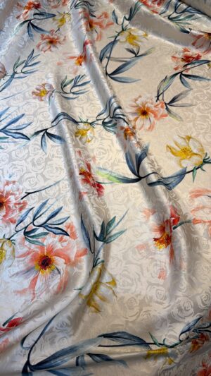 Italian silk jacquard