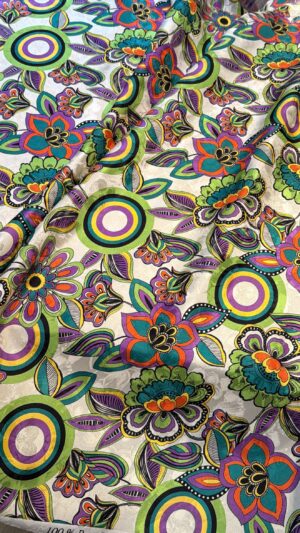 Italian silk jacquard