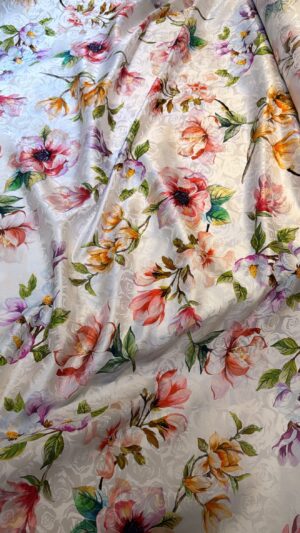 Italian silk jacquard