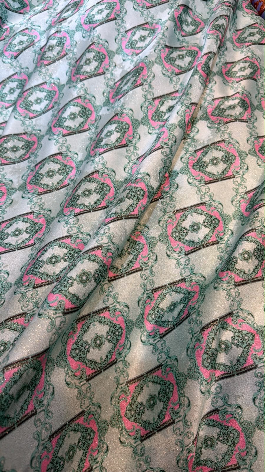 Italian silk lame