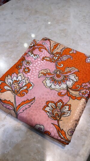 Silk jacquard