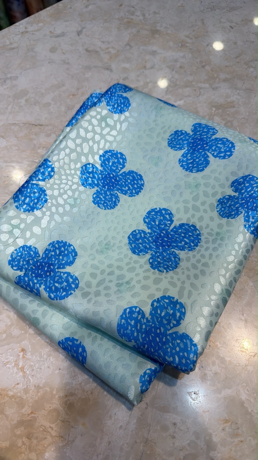 Silk jacquard