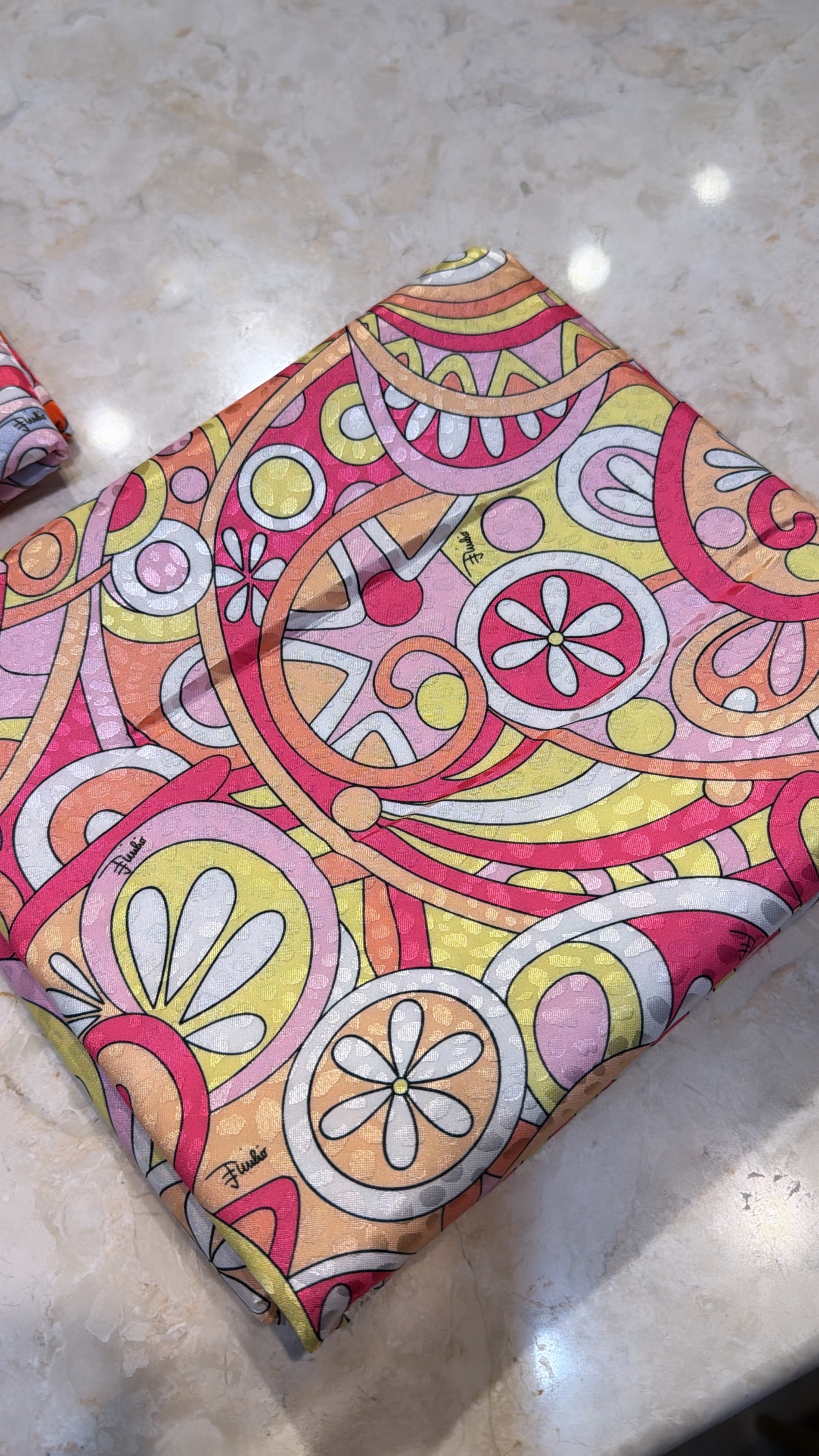 Silk jacquard