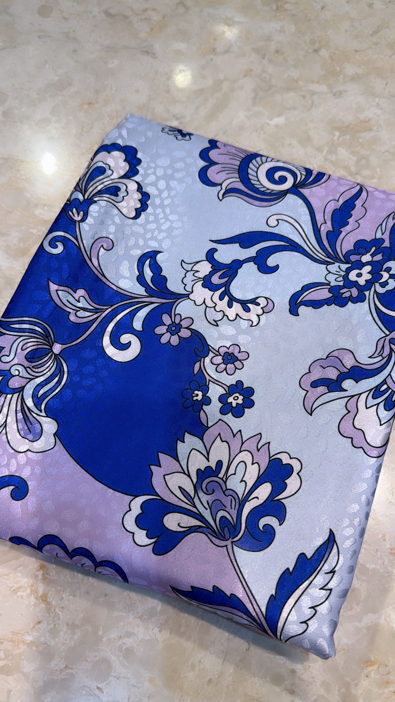 Silk jacquard