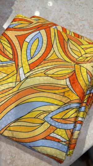 Silk jacquard