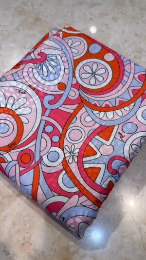 Silk jacquard