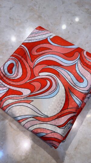 Silk jacquard