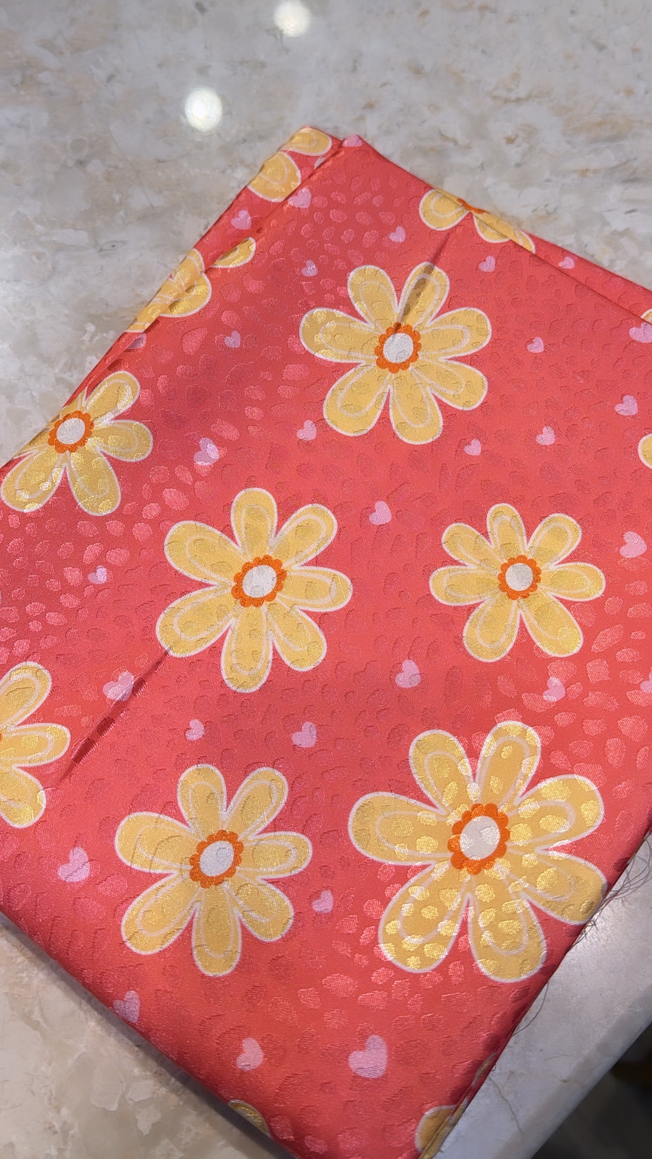 Silk jacquard