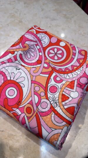 Silk jacquard