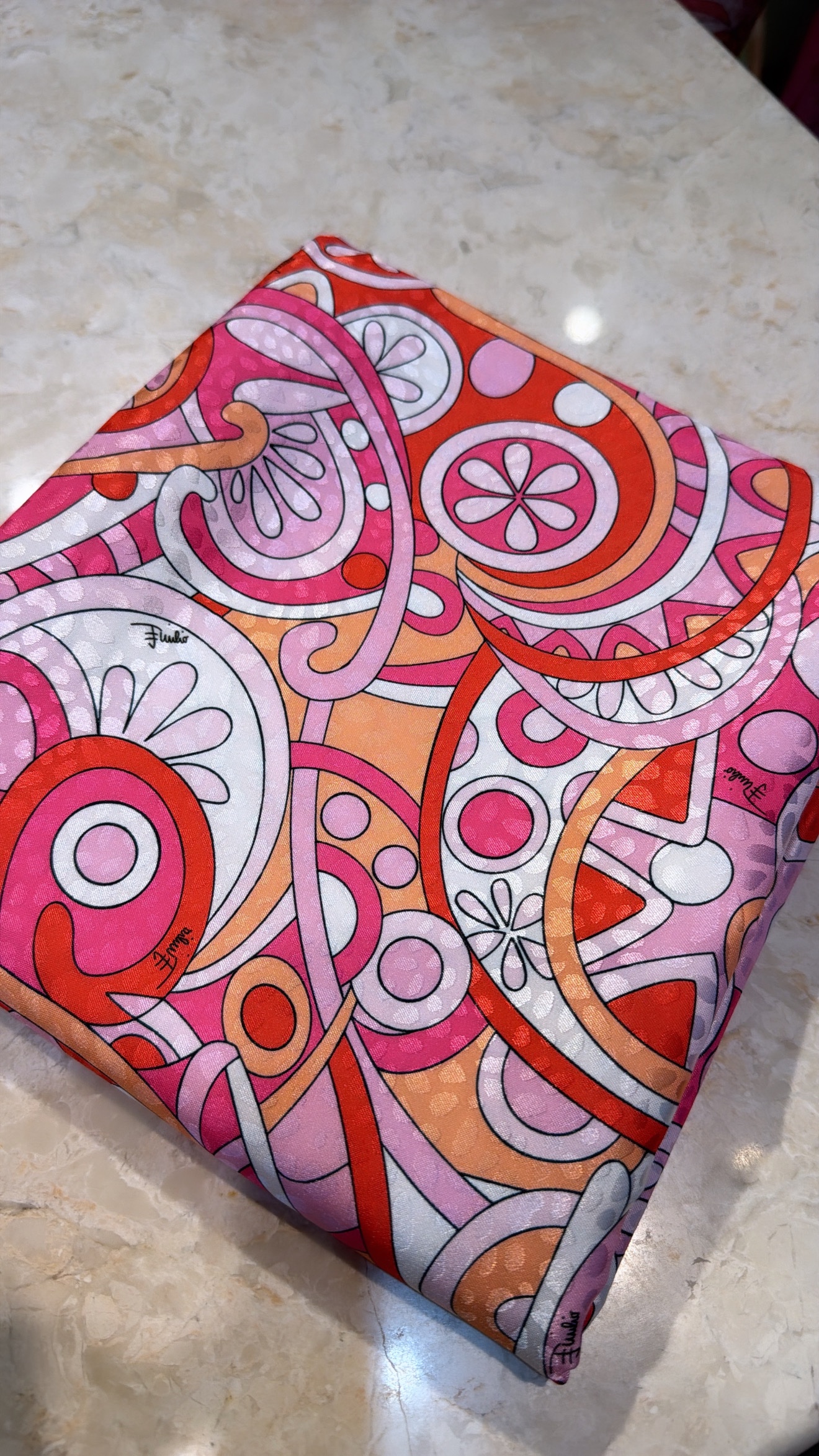Silk jacquard