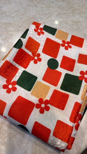 Silk jacquard