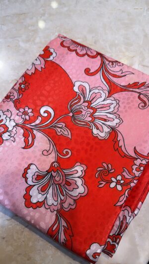 Silk jacquard