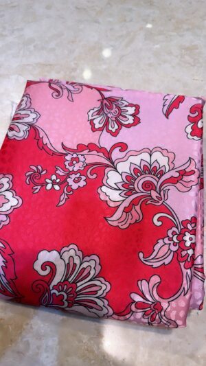 Silk jacquard