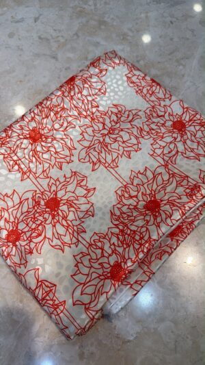 Silk jacquard