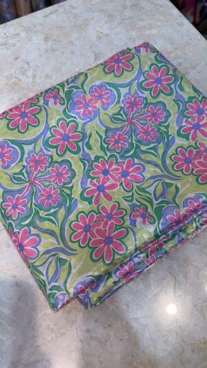 Silk jacquard