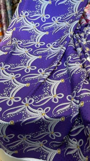 Italian silk Jacqurd
