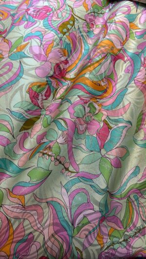 Italian silk lame