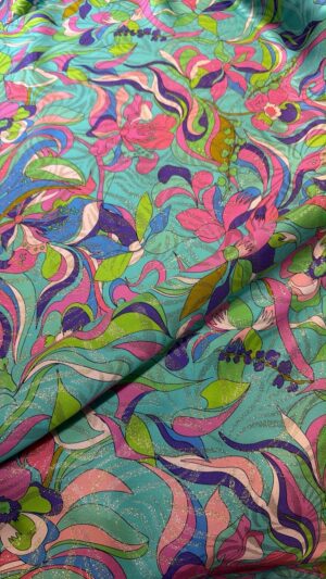 Italian silk lame
