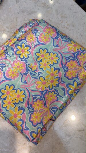 Silk jacquard