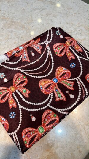 Silk jacquard