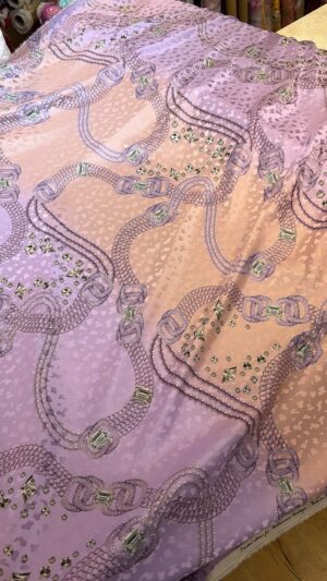 Italian silk Jacqurd RESTOCK 4 weeks