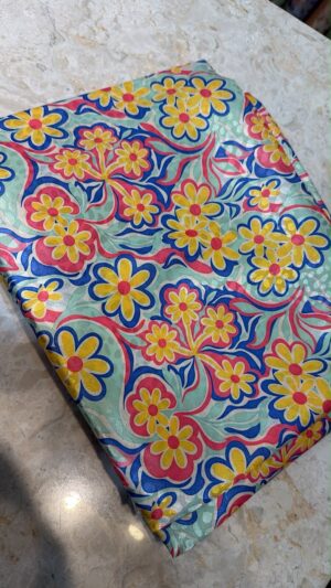 Silk jacquard