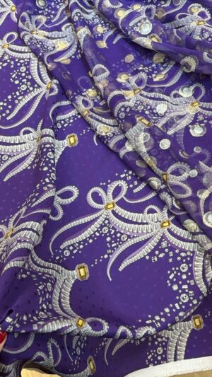 Set silk & chiffon