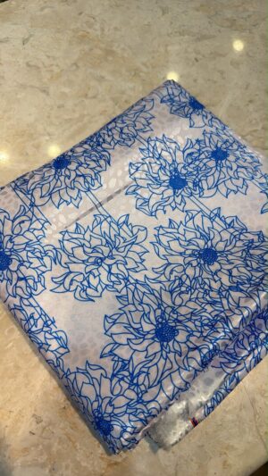 Silk jacquard
