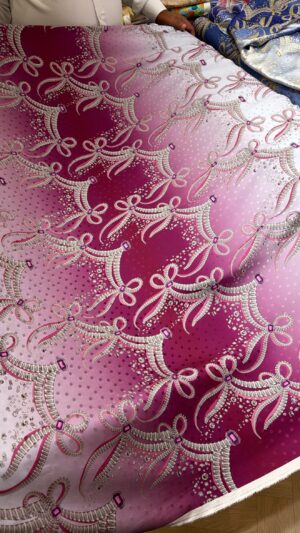 Italian silk Jacqurd