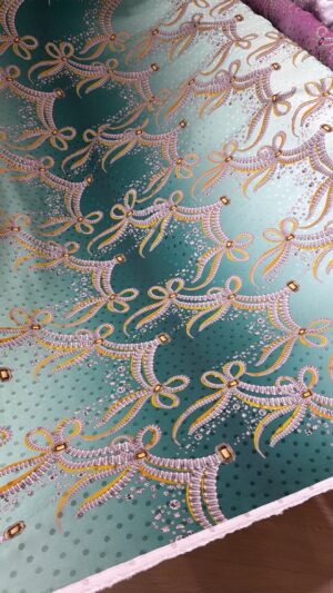 Italian silk Jacqurd